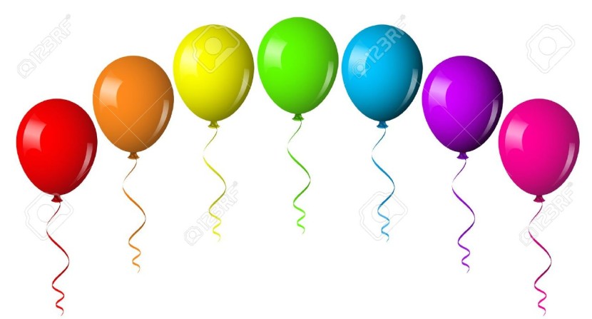Birthday Balloons Png Image Clipart