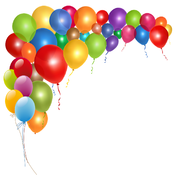 Party Balloon Birthday Decor Free Download PNG HQ Clipart