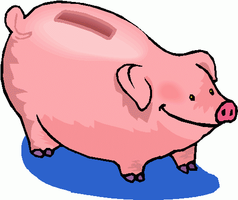 3D Piggy Bank Png Images Clipart