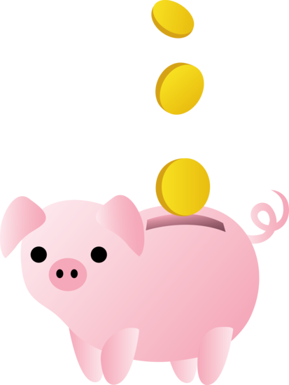 Piggy Bank With Coins Free Download Clipart