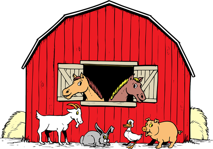 Barn Animals Kid Image Png Clipart