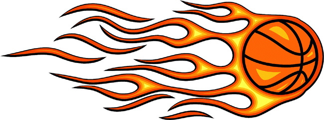 Flaming Basketball Png Image Clipart