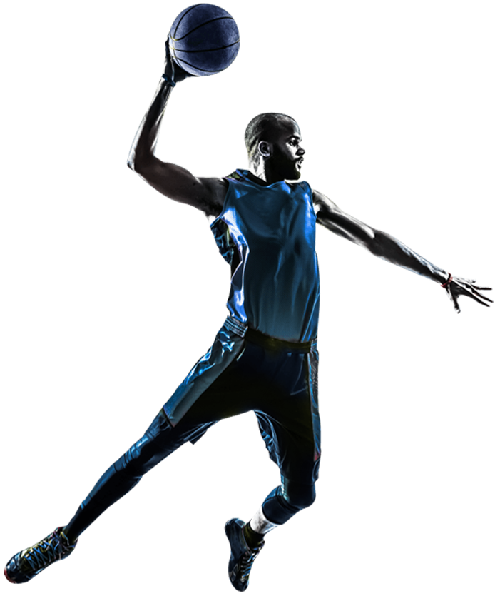 Summer Olympic Basketball Sports Games Design Clipart