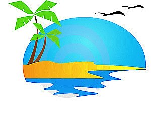 Palm Tree Beach Images Hd Photo Clipart