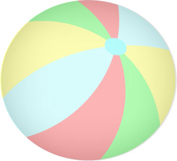 Beach Ball In Pool Png Image Clipart