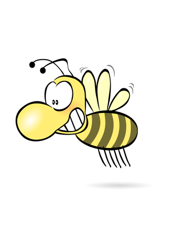 Of Comic Honey Bee Clipart