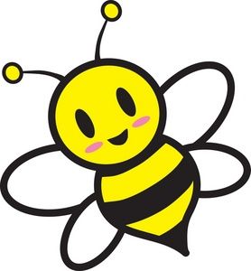 Honey Bee Image Cartoon Honey Bee Flying Clipart