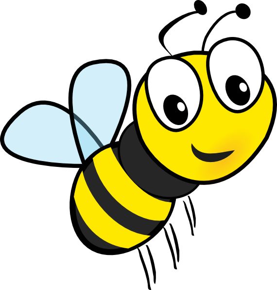 Bumble Bee Honey Bee Cartoon Bee Vector Clipart