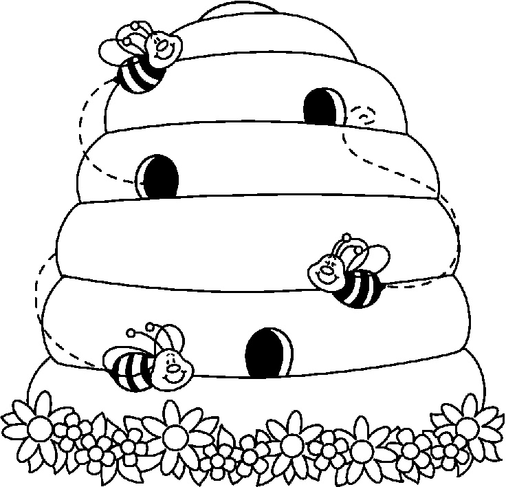Beehive Black White Kid Free Download Png Clipart