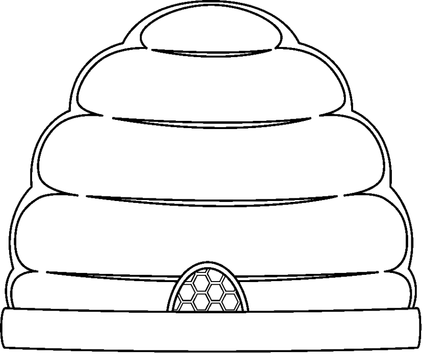 Beehive Png Image Clipart