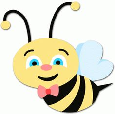 Bees On Bumble Bees And Honey Bees Clipart