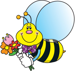 Bumble Bee Vector In Open Office Drawing Clipart