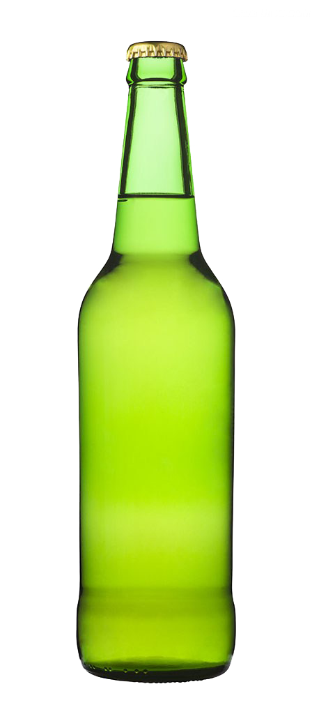 Glass Beer Green Bottle Free HQ Image Clipart