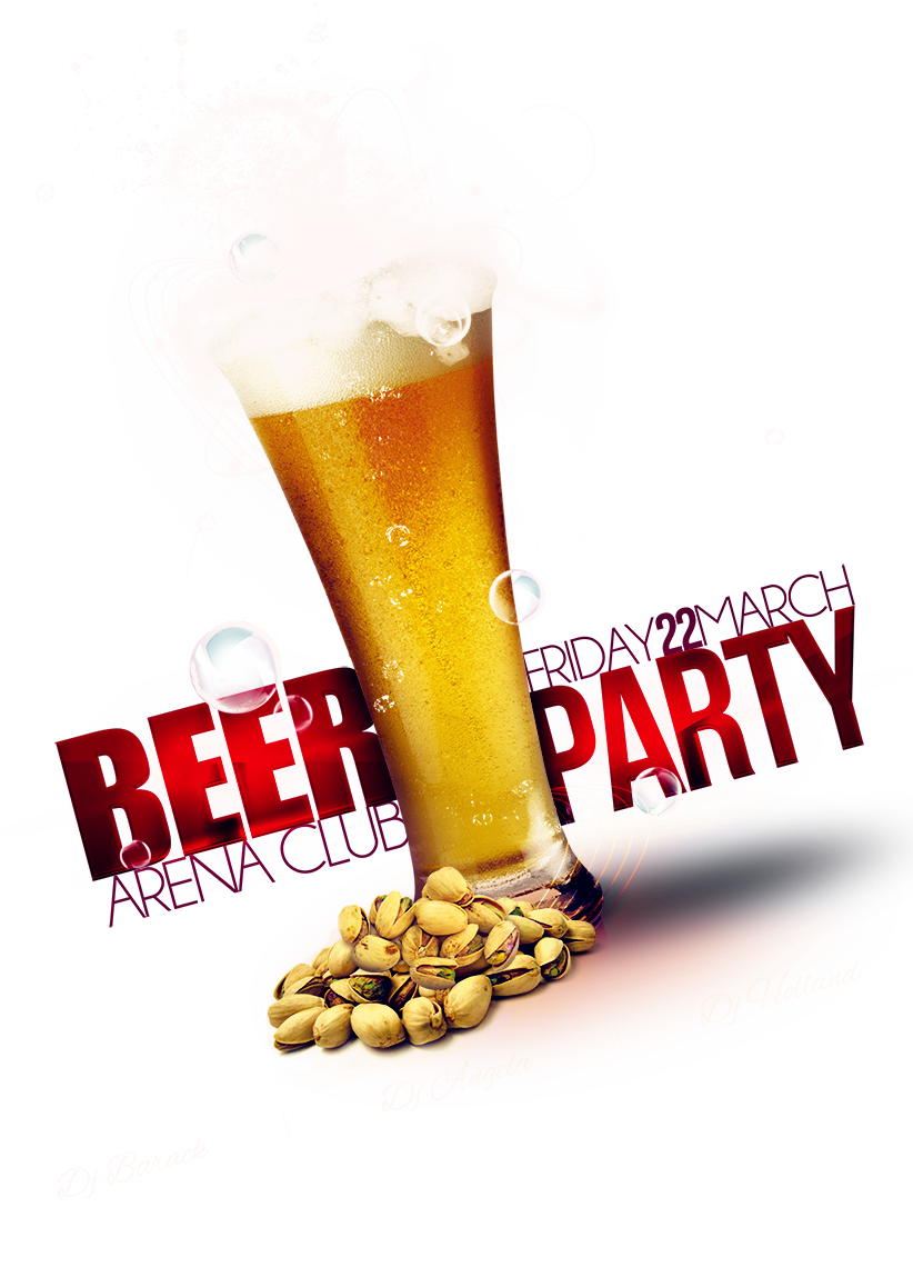 Festival Party Beer Flyer Poster HD Image Free PNG Clipart