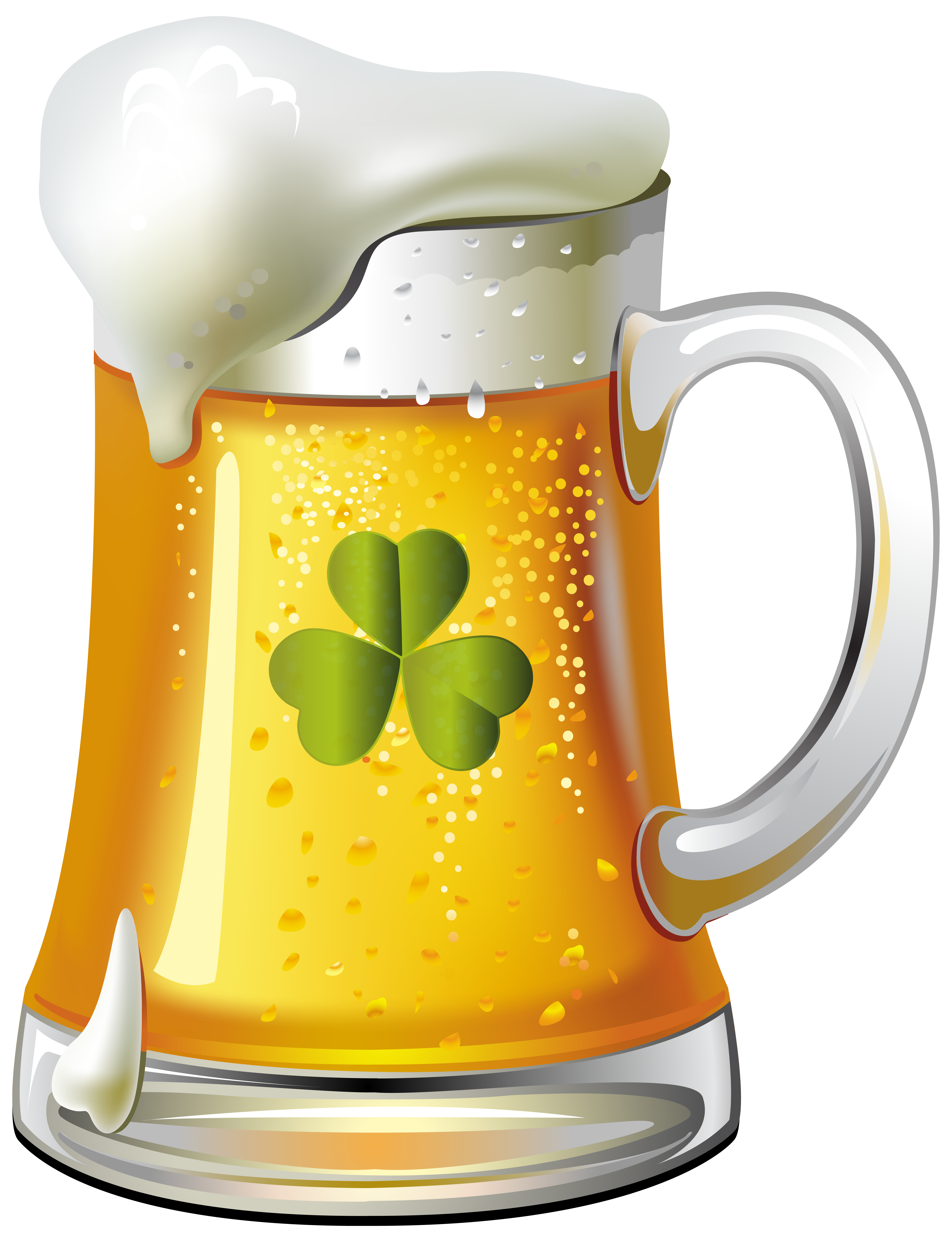 St Patricks Beer Saint Glassware Day Patrick'S Clipart