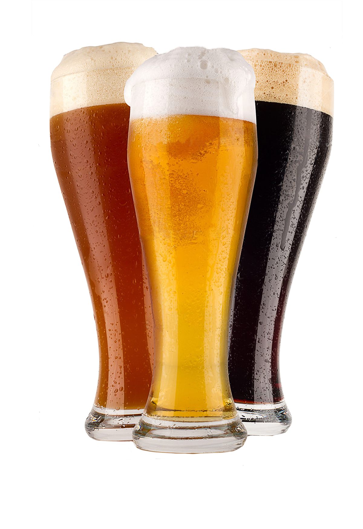 Wheat Yeast Beer Germany In Glasses Clipart