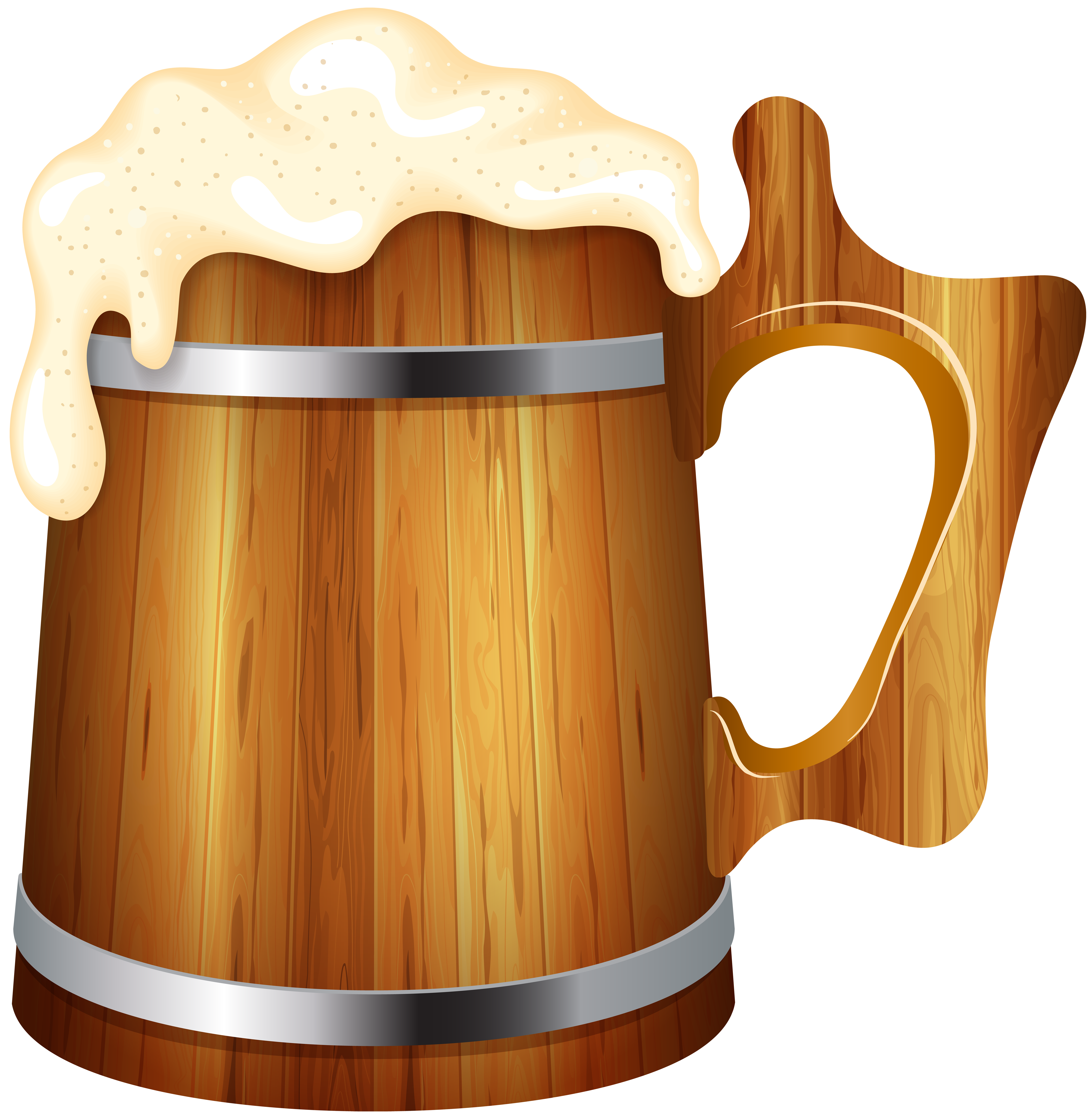 Compression Wooden Mug Beer File Formats Lossless Clipart
