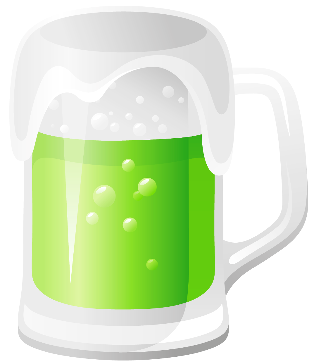 Irish Day Beer Green Saint Leprechaun Holiday Clipart
