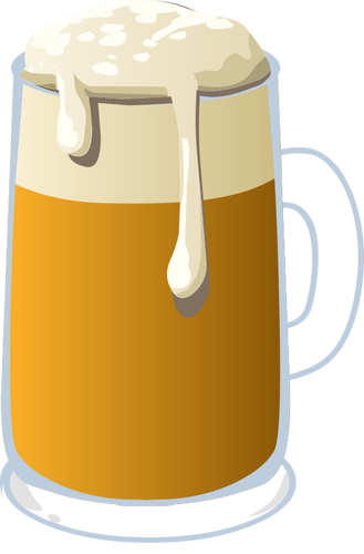 Of A Glass Of Beer Clipart