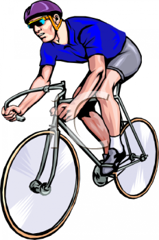 Bicycle Cycle Race On Dayasrionm Bid Clipart
