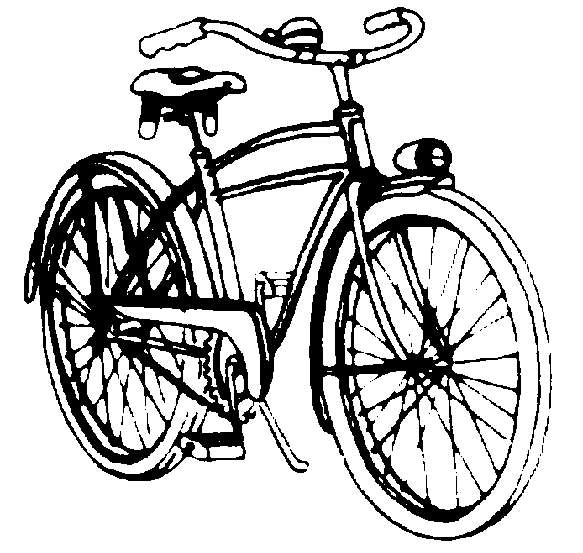 Bicycle Vintage Bike Clipart Clipart