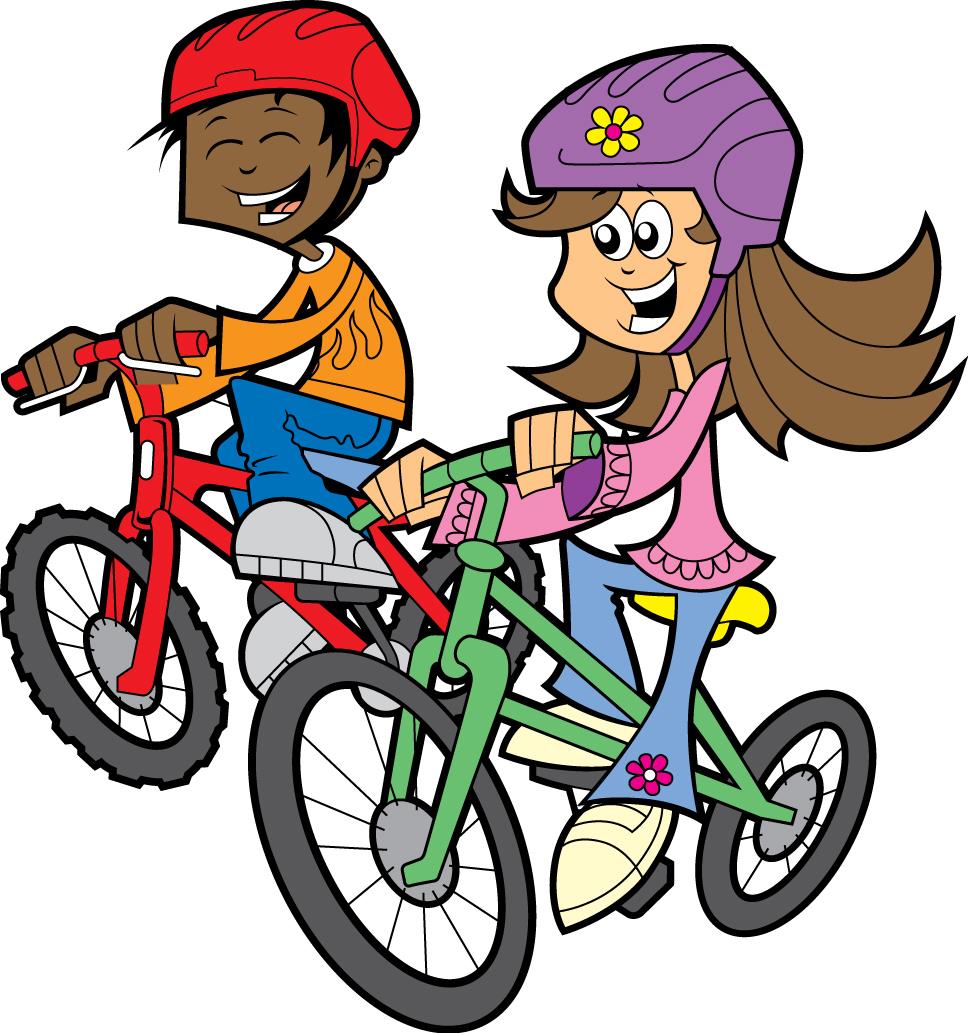 Kids Riding Bikes Images Hd Photos Clipart