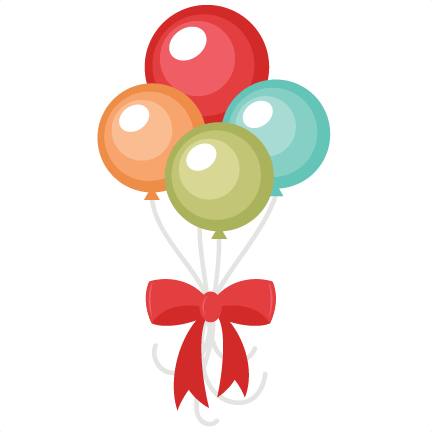 Happy Birthday Balloons Png Image Clipart