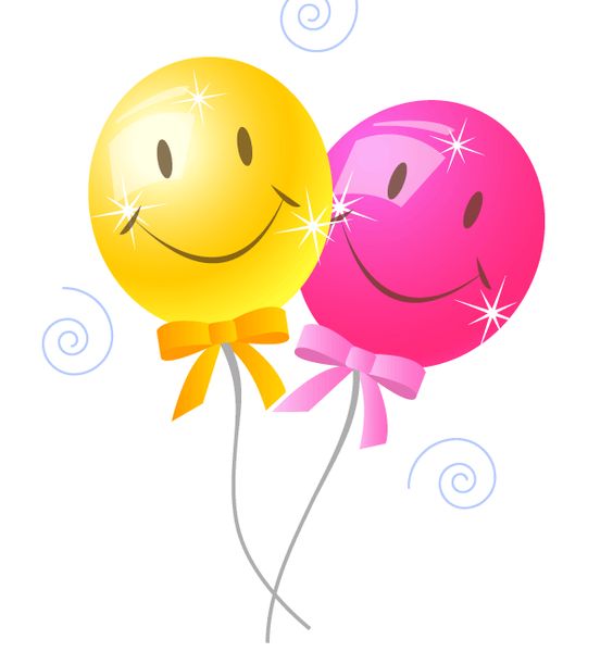 Birthday Balloons And On Clipart Clipart