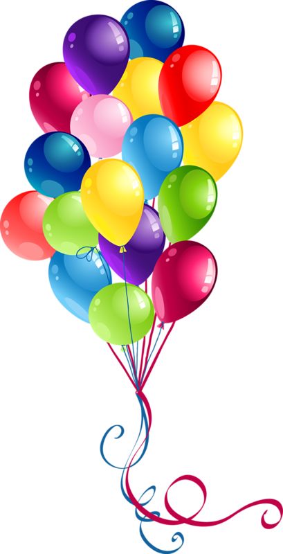 Birthday Balloons Photo Transparent Image Clipart