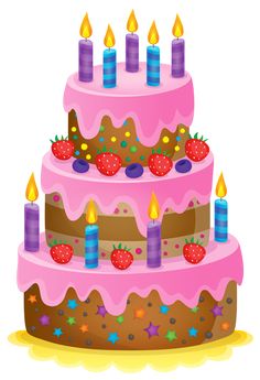 Drawing Birthday Cake Variados Mm Png Image Clipart