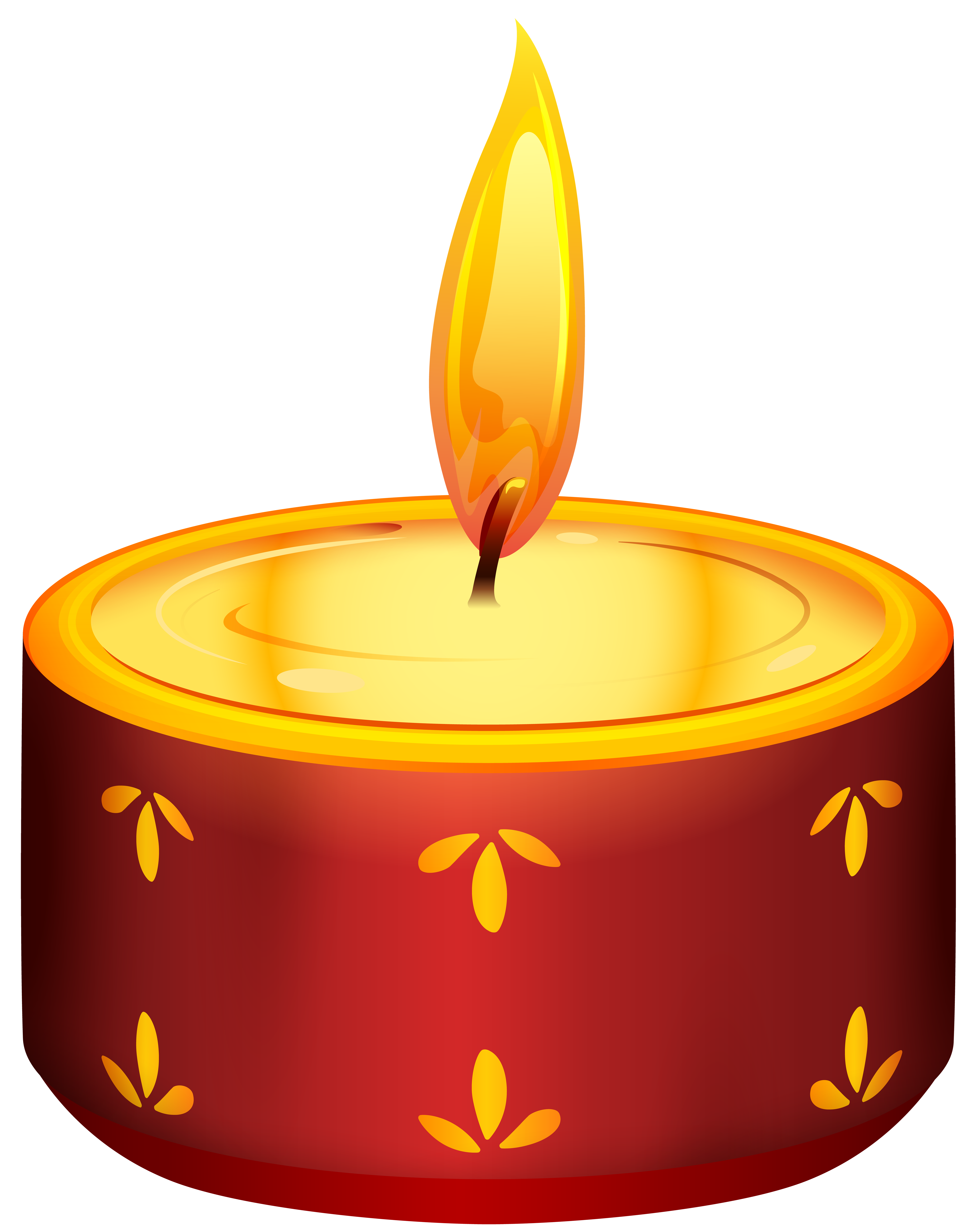 Diwali Birthday Cake Candle Transparent Red Clipart