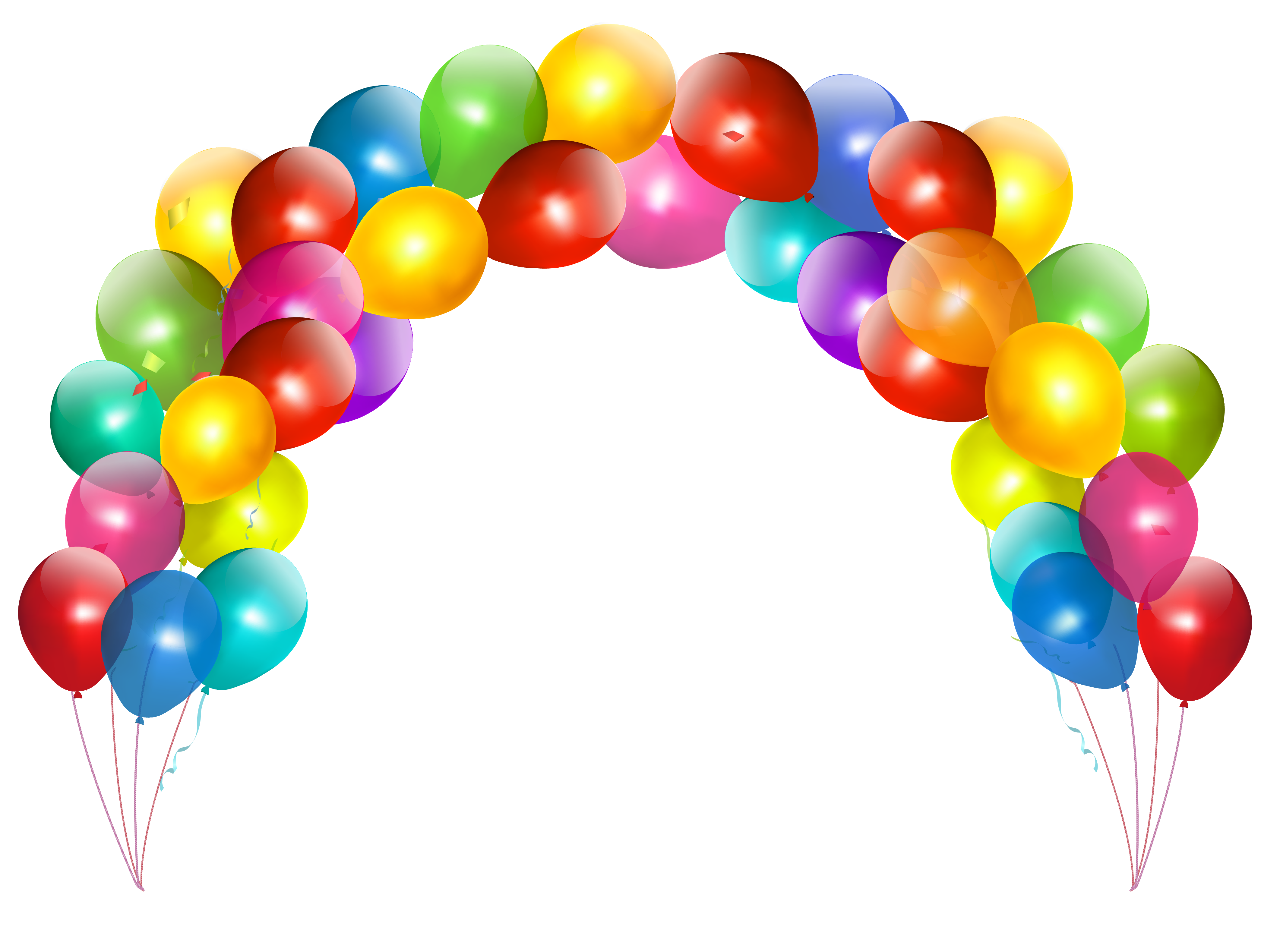 Picture Balloon Arch Download HQ PNG Clipart