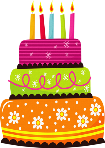 Blue Birthday Cake Png Images Clipart