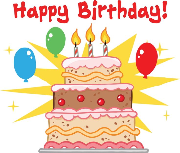 Clipart Pictures Of Birthday Cakes Transparent Image Clipart