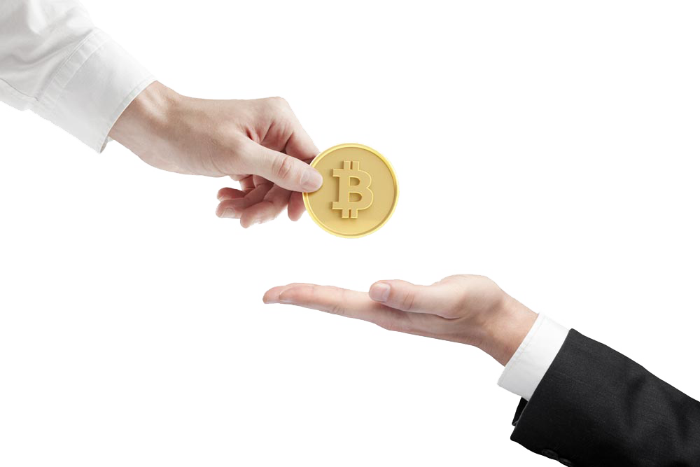 Financial Exchange Transactions Bitcoin Purchasing Cryptocurrency Currency Clipart