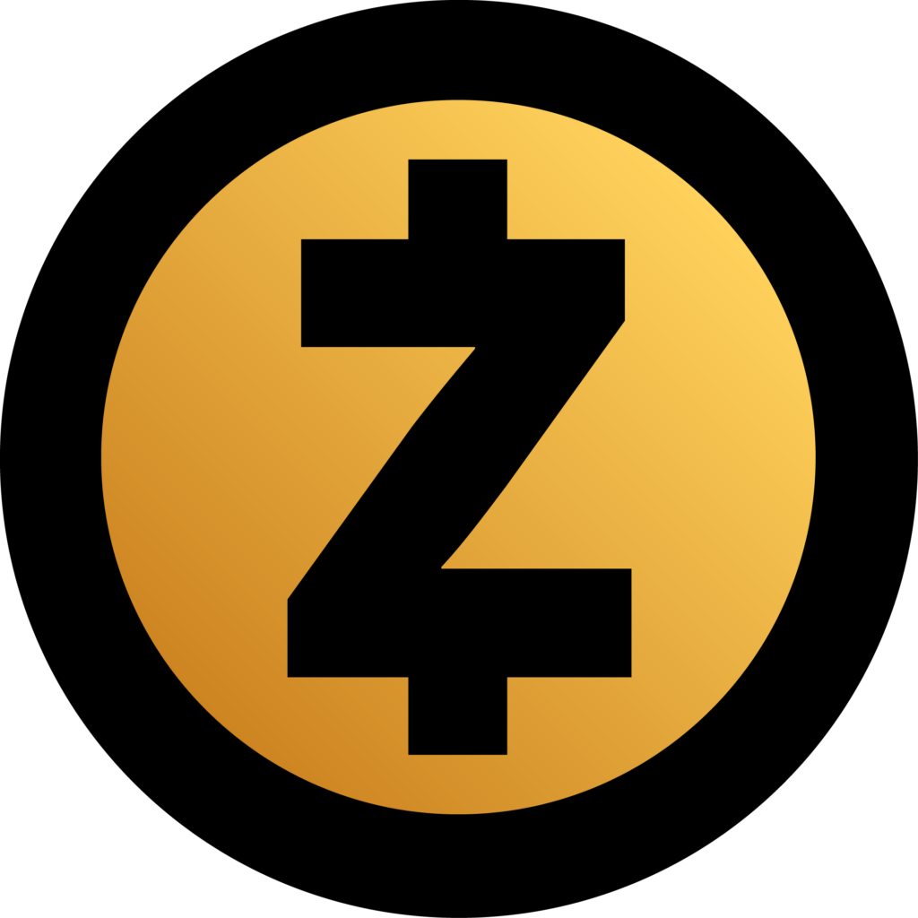Zerocoin Offering Crypt Initial Blockchain Zcash Cryptocurrency Clipart