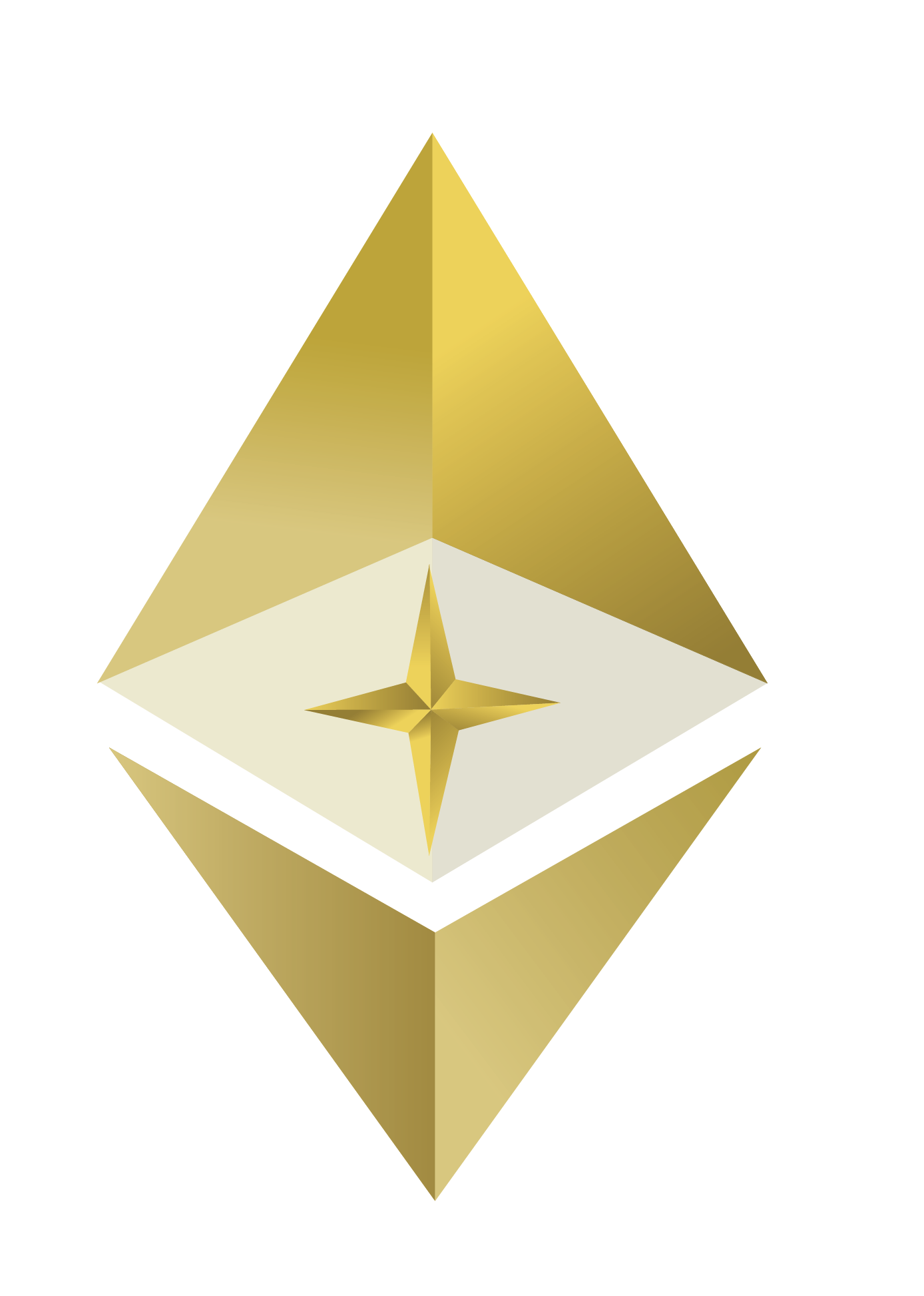 Offering Gold Initial Bitcoin Virtual Currency Ethereum Clipart