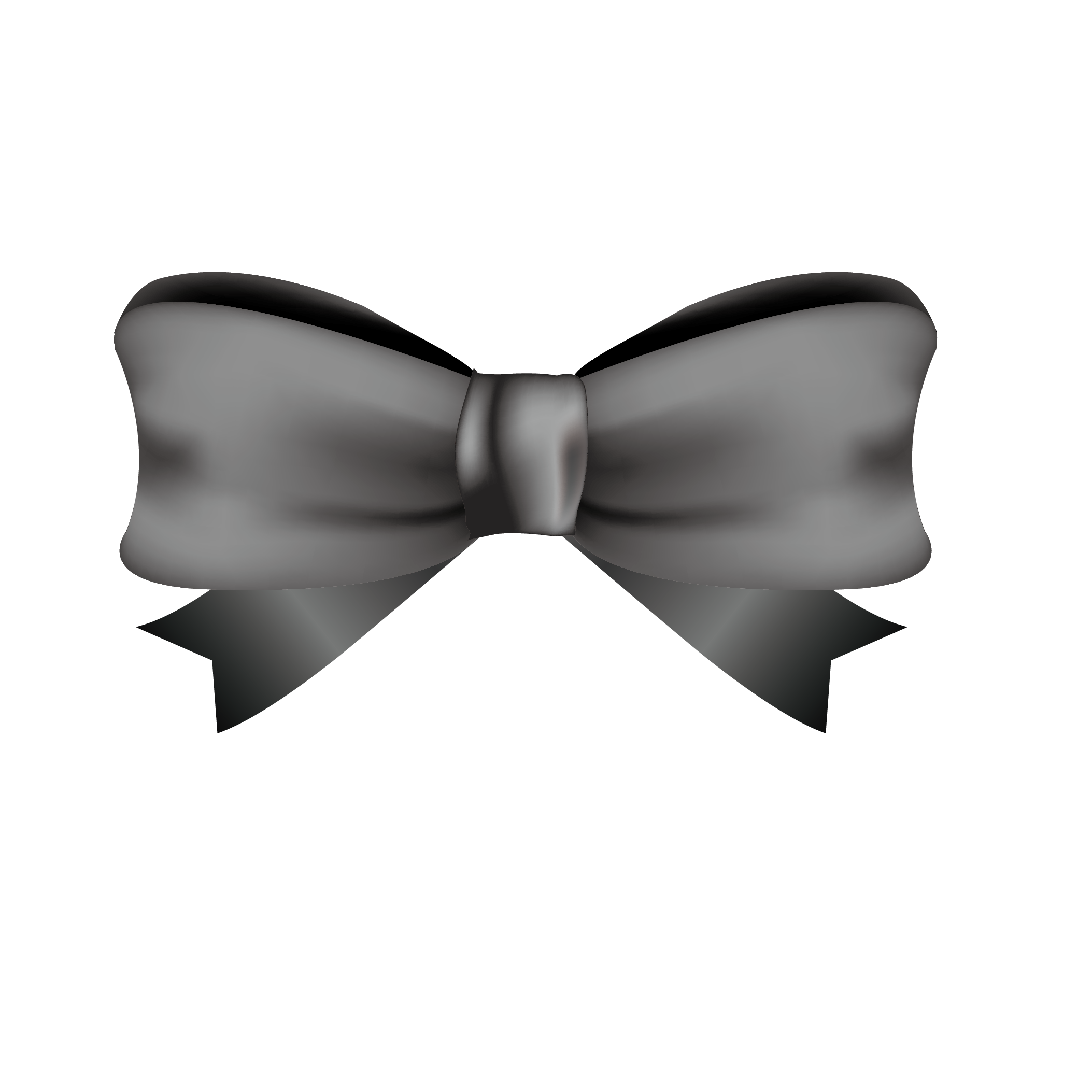 And Bowknot Shoelace Bow Black Knot Tie Clipart