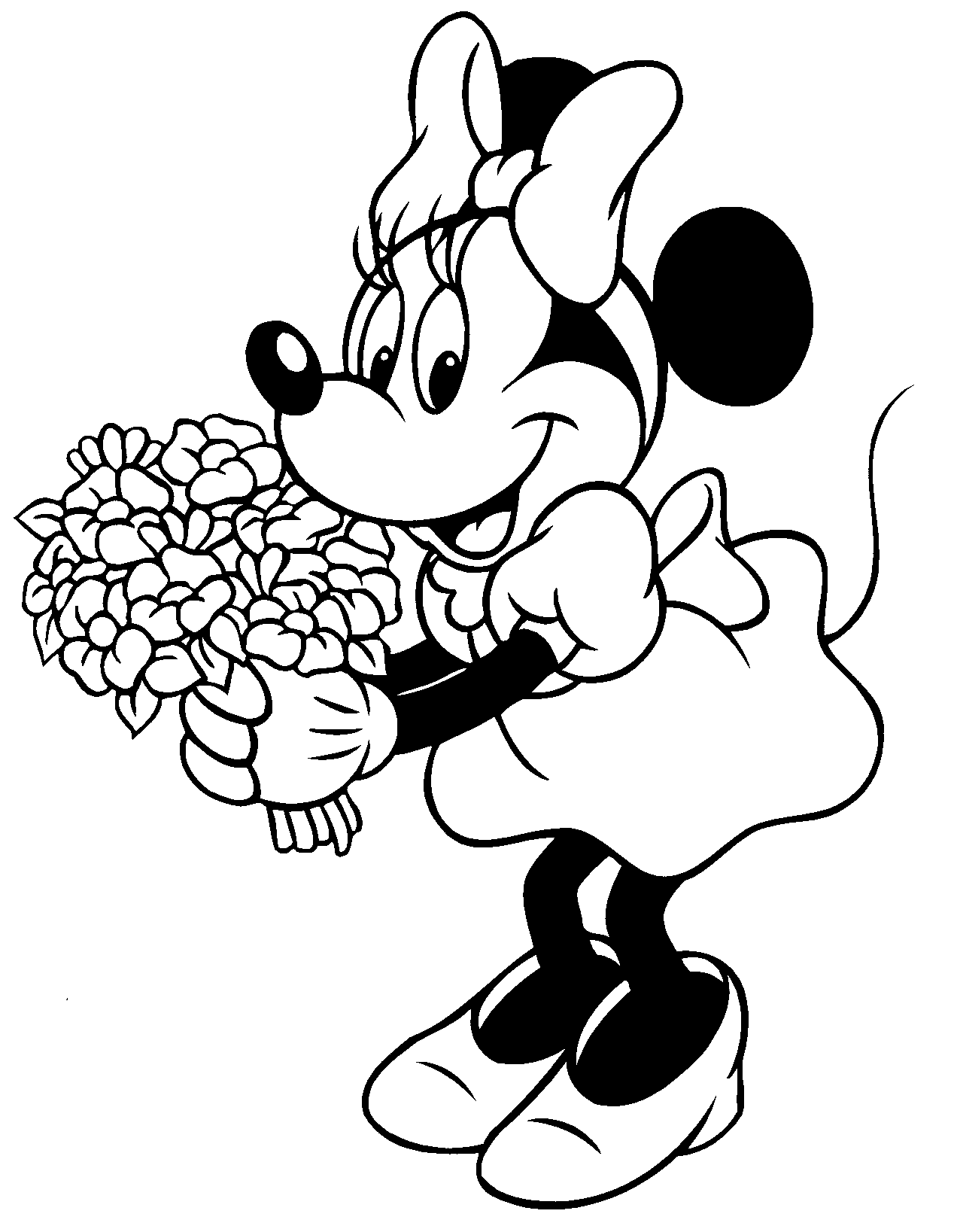 Minnie Mouse Black And White Hd Photos Clipart