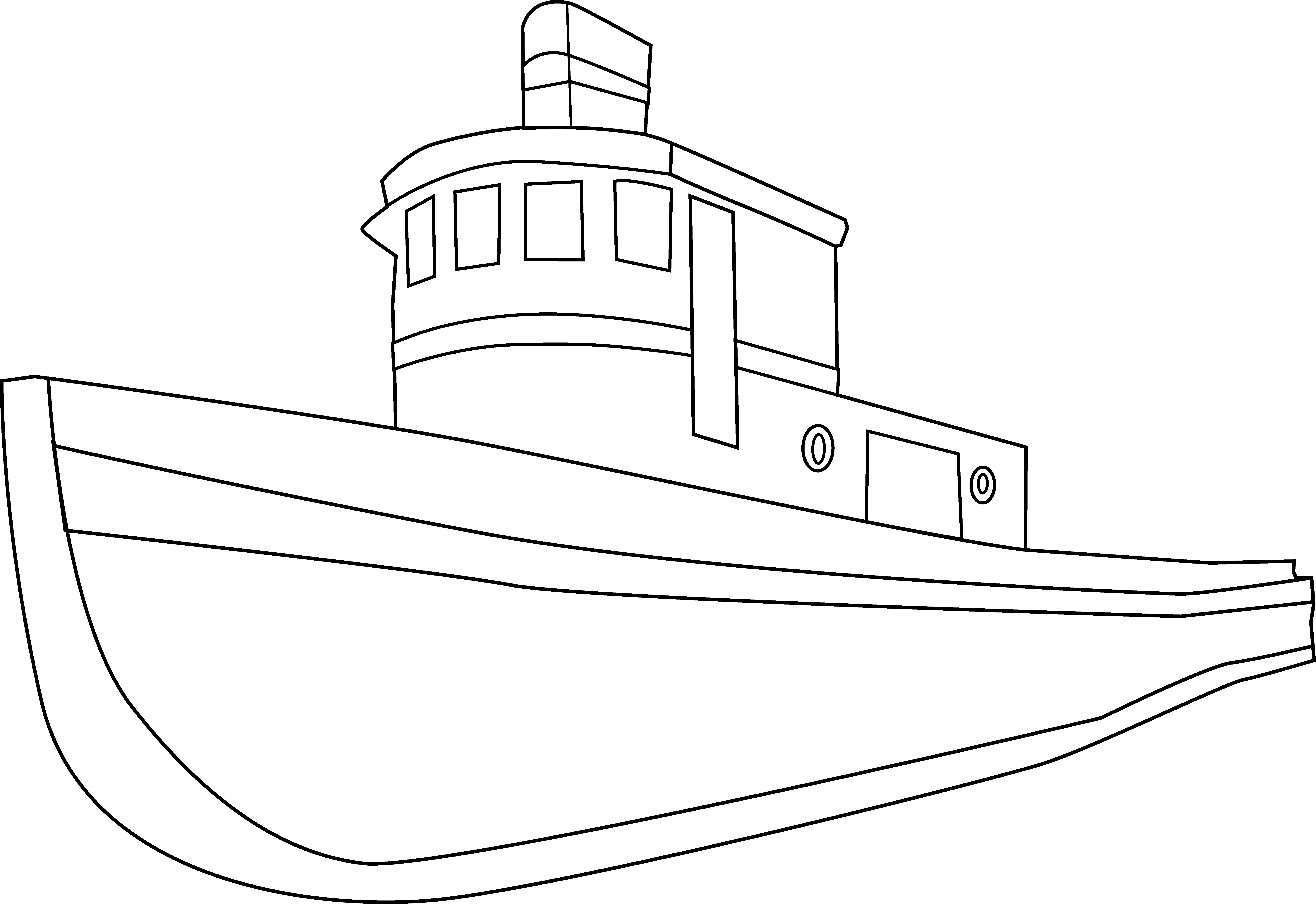 Clip Art Boat Fourcoloringpages Png Images Clipart