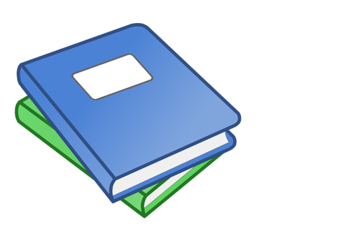 Stack Of Two Books Clipart