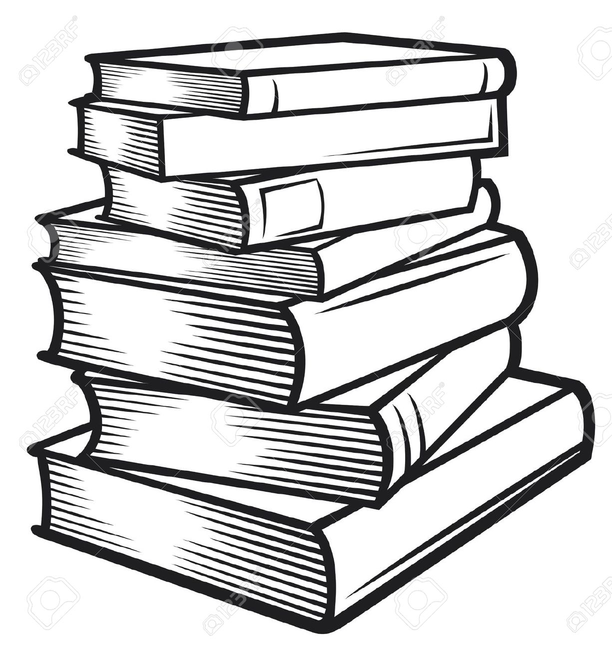 Stack Of Books Png Images Clipart