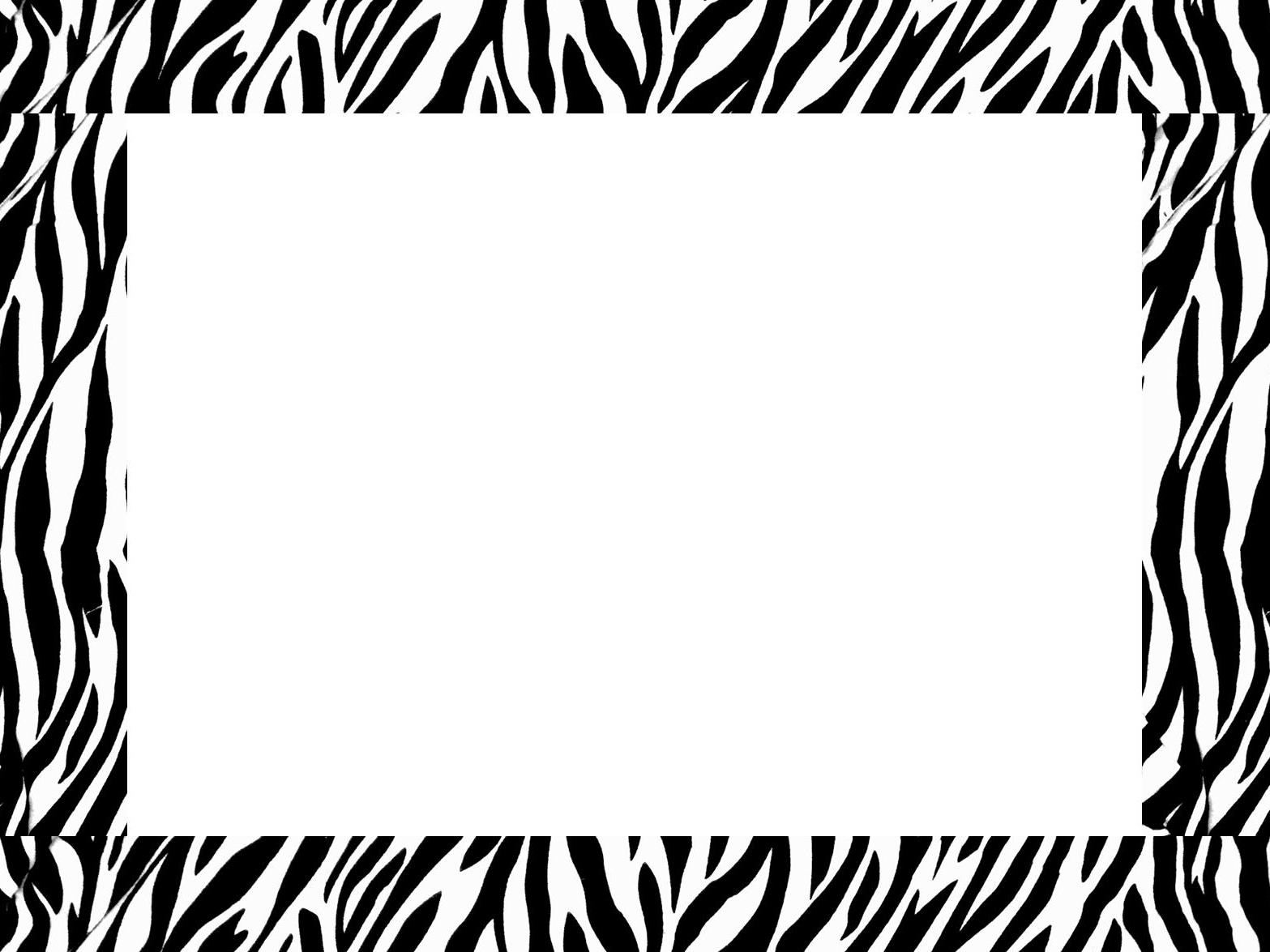 Zebra Border Download Png Clipart