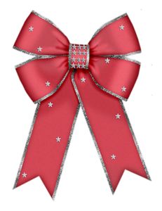 Christmas Red Bow Bow Bow Clip Red Clipart