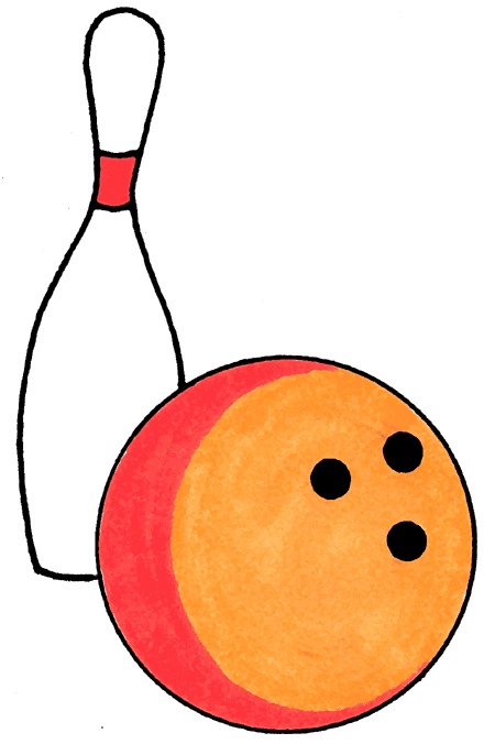 Free Bowling Transparent Image Clipart