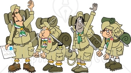 Boy Scout Hiking Clipart Clipart