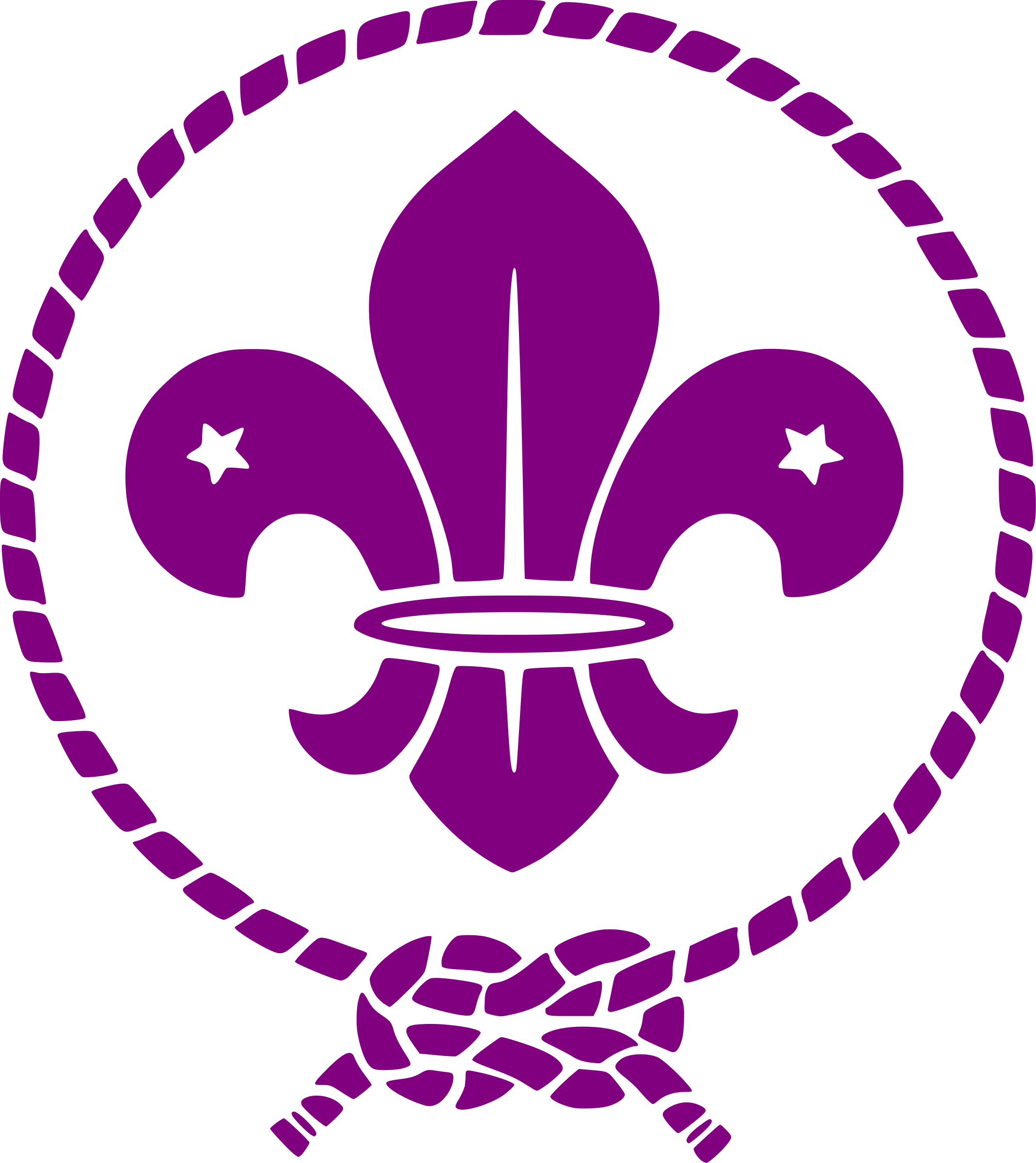 Boy Scouting Organization Emblem Jamboree Of Mata Clipart