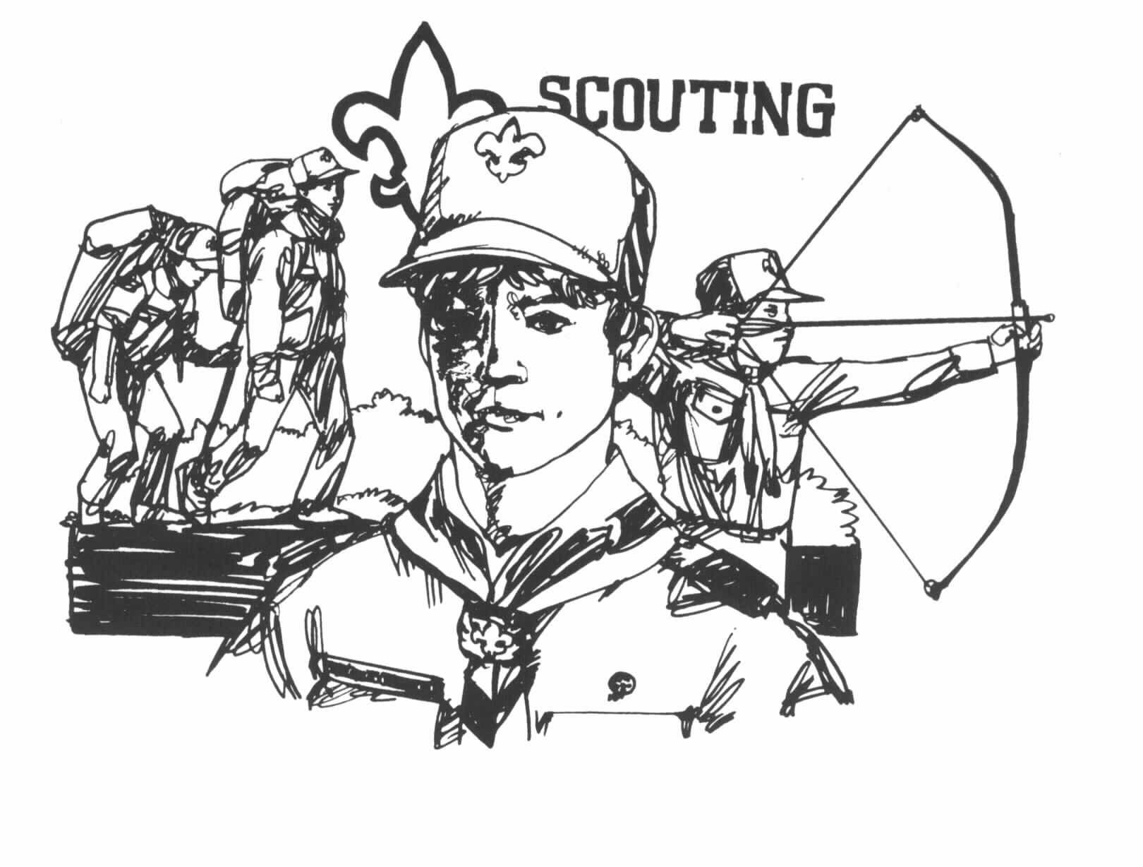 Boy Scout Border Hd Photo Clipart