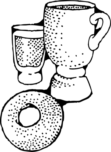 Of Continental Breakfast Clipart
