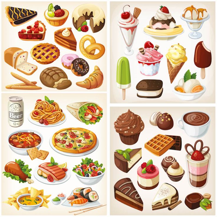Free Food Food Ideas On Stickers Clipart